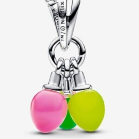 Pandora Stranger Things Glow-in-the-dark Run Dangle Charm - Picture 2 of 6